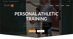 Desktop Screenshot of elev8athletics.com